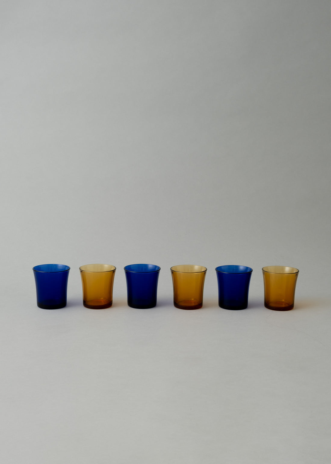 VERRES À EAU X6 - VERRE TREMPÉ - LYS SAPHIR - 21 CL - DURALEX