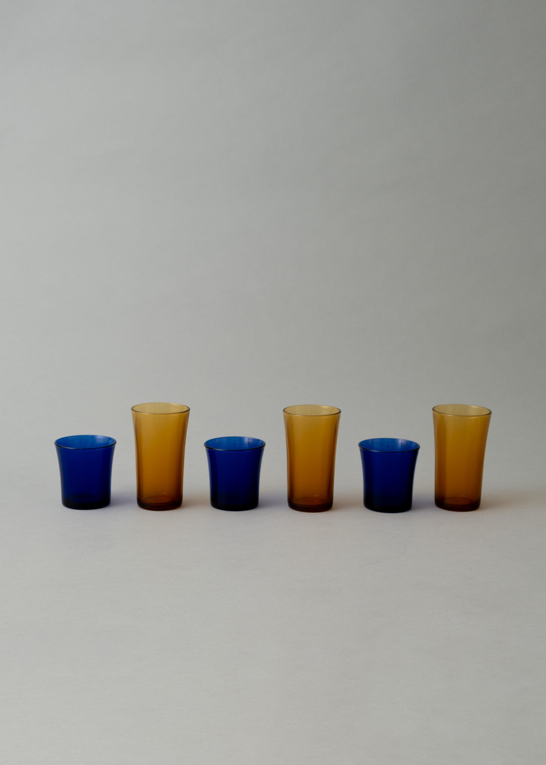 VERRES À EAU X6 - VERRE TREMPÉ - LYS SAPHIR - 21 CL - DURALEX