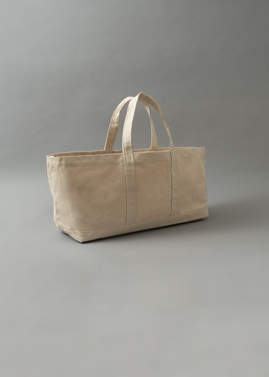 SAC A OUTILS - ECRU - WIDE TOOL BAG - CANVAS COTON - PUEBCO