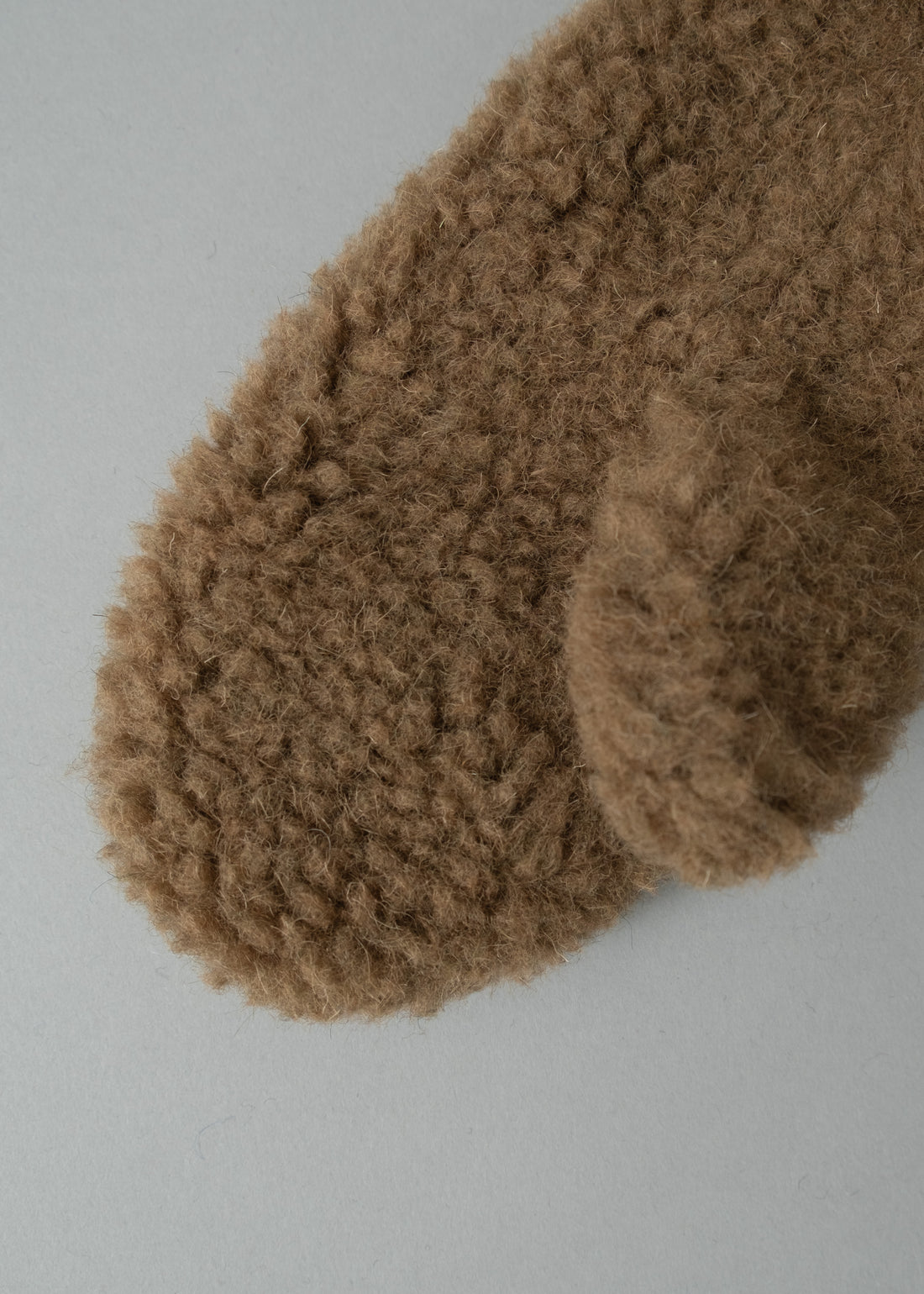 MOUFLES MIXTES - BRUN - LAINE NATURELLE - COLDBREAKER