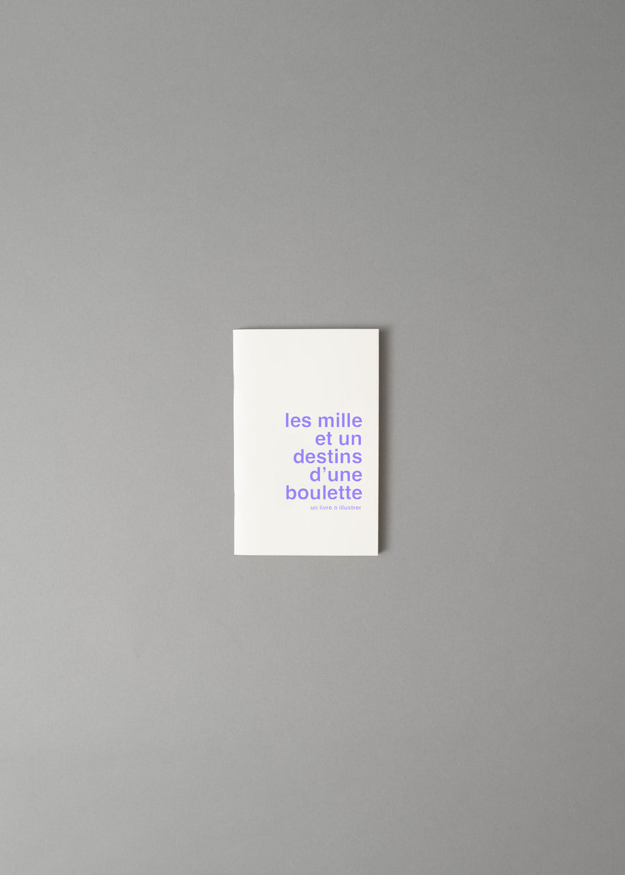 LES MILLE ET UN DESTINS D'UNE BOULETTE - LIVRE A ILLUSTRER - SUPEREDITIONS