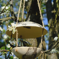 MANGEOIRE / ABREUVOIR EN TERRE MÊLÉE - "SERIE MANGEOIRES" - NATUREL - LÉA BALDASSARI X MAGASIN VIVANT!