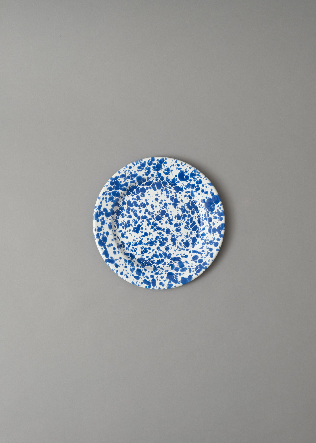ASSIETTE PLATE - 21 cm - BLUE « SPLASH » - CROW CANYON