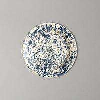 ASSIETTE PLATE 26 cm - NAVY « SPLASH » - CROW CANYON