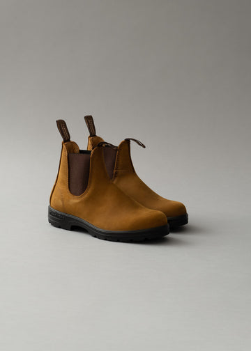 CHELSEA BOOTS - CRAZY HORSE BROWN - DOUBLURE CUIR - T36 à T44 - BLUNDSTONE